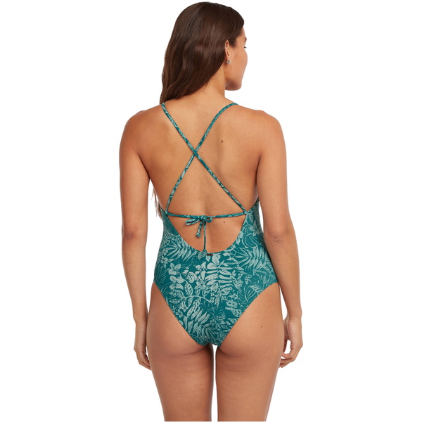 2026 O'Neill Womens Jaida Swimsuit 1800394  - Green Island Sky